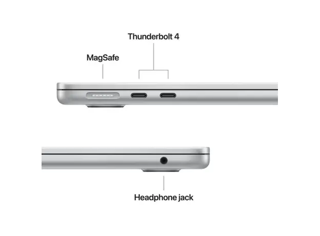 Notebook Apple MacBook Air 13" MDH74RU/A Silver, 5 image