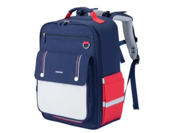 Kingsons 15.6" Notebook Bag Primary School Backpack Dark Blue - KS251306, 2 image