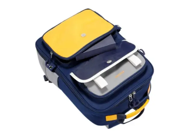 Kingsons 15.6" Notebook Bag Primary School Backpack Blue - KS251093, 3 image