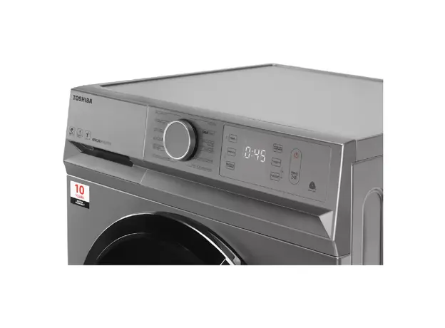 სარეცხი მანქანა TOSHIBA TW-BL70A2UZ(SS) - 6 KG, 1200 RPM, INVERTER, BIG Display, Silver, 4 image