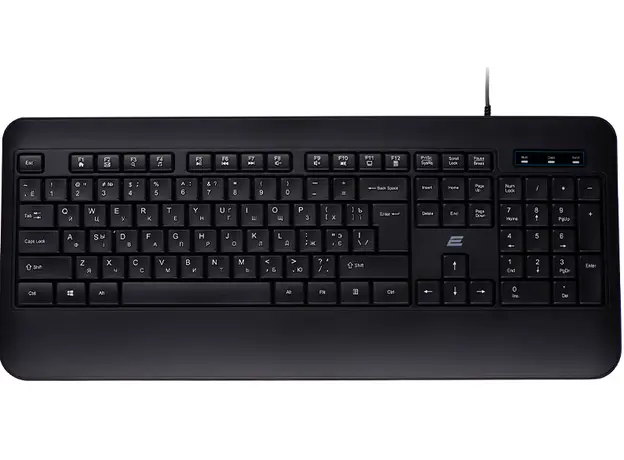 კლავიატურა 2E Keyboard KS109 USB Black