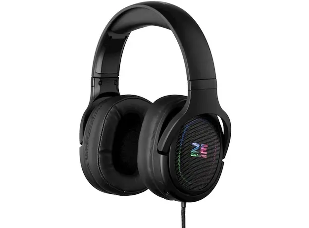 ყურსასმენი 2E HG330 RGB 7.1 (2E-HG330BK-7.1) BLACK, 2 image