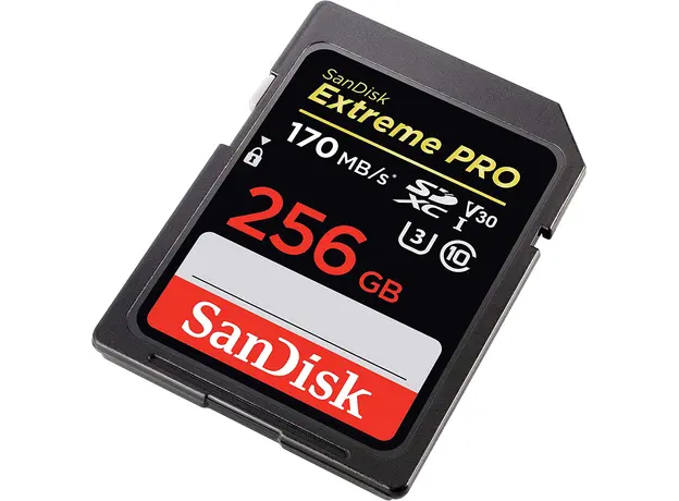 მეხსიერების ბარათი SanDisk 256GB Extreme PRO SD/XC UHS-I Card 200MB/S V30/4K Class 10 SDSDXXD-256G-GN4IN, 2 image