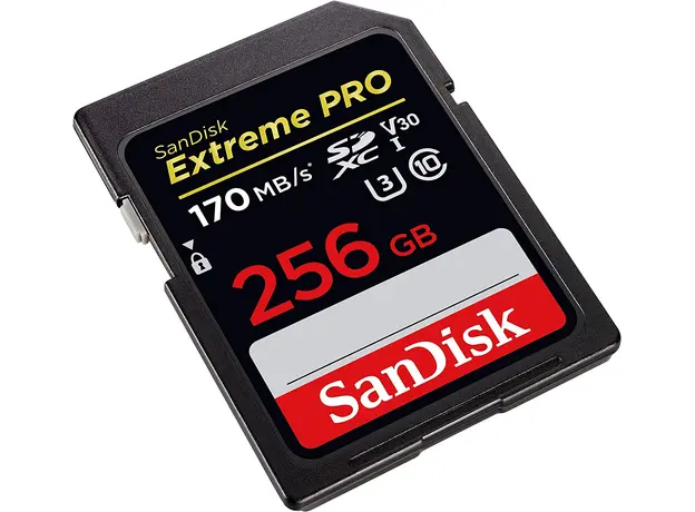 მეხსიერების ბარათი SanDisk 256GB Extreme PRO SD/XC UHS-I Card 200MB/S V30/4K Class 10 SDSDXXD-256G-GN4IN, 3 image