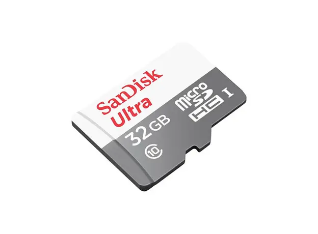მეხსიერების ბარათი SanDisk 32GB Ultra MicroSD/HC UHS-I Card 100MB/S Class 10 SDSQUNR-032G-GN3MN, 2 image