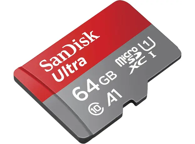 მეხსიერების ბარათი SanDisk 64GB Ultra MicroSD/HC UHS-I Card 140MB/S Class 10 SDSQUAB-064G-GN6MN, 2 image