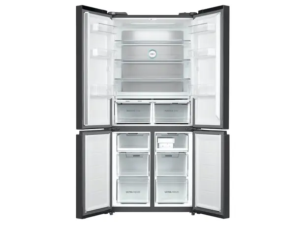 მაცივარი TOSHIBA GR-RF610WE-PGS(22)-F-Door, 190x84x65, 470 Litres, INVERTER, BIG Display, BLACK GLASS, 4 image