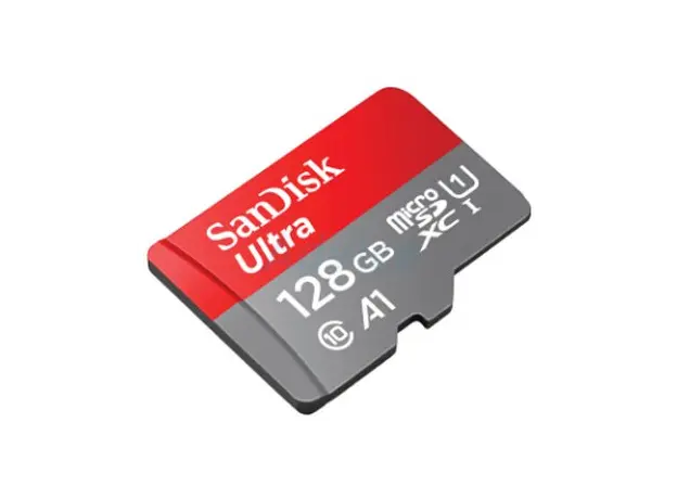 მეხსიერების ბარათი SanDisk 128GB Ultra MicroSD/HC UHS-I Card 140MB/S Class 10 SDSQUAB-128G-GN6MN, 2 image