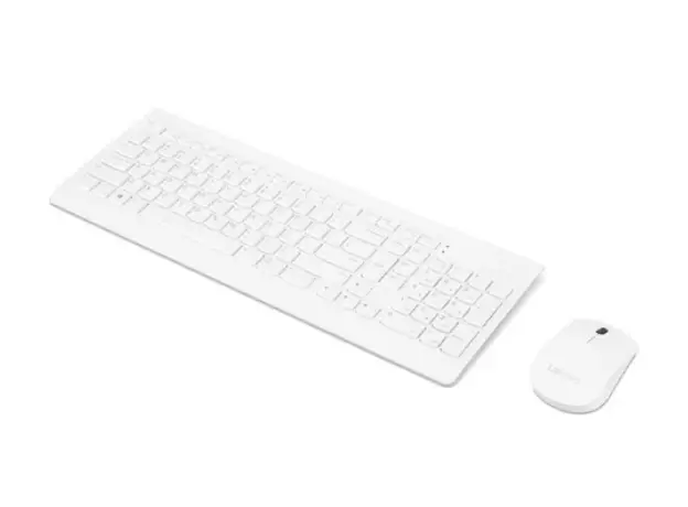 Keyboard and Mouse Lenovo 510 Wireless Combo Keyboard & Mouse White - GX31F38001, 2 image