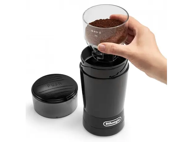 ყავის საფქვავი DELONGHI - KG200 BLACK, 2 image