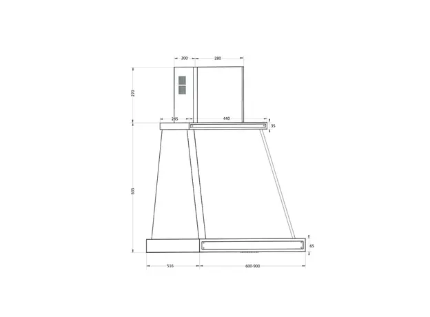 გამწოვი KUPPERSBERG T 669 C BRONZE, 4 image