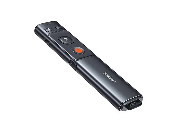 პრეზენტერი Baseus Orange Dot Wireless Presenter with Green Laser rechargable WKCD010013