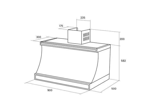 გამწოვი KUPPERSBERG T 939 ANT SILVER, 4 image