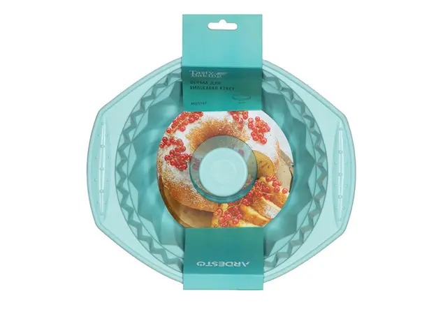 საცხობი ფორმა Ardesto AR2319T Cake Baking Pan Tasty baking, Silicone, Blue, 2 image