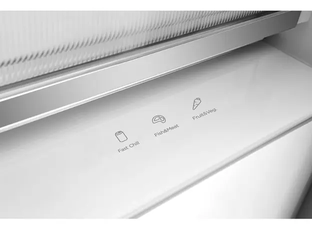 მაცივარი TCL C521CDB, 521L, Energy E, 190x64x83.3, Glass Door, LED Display, Metal Fresh, 11 image