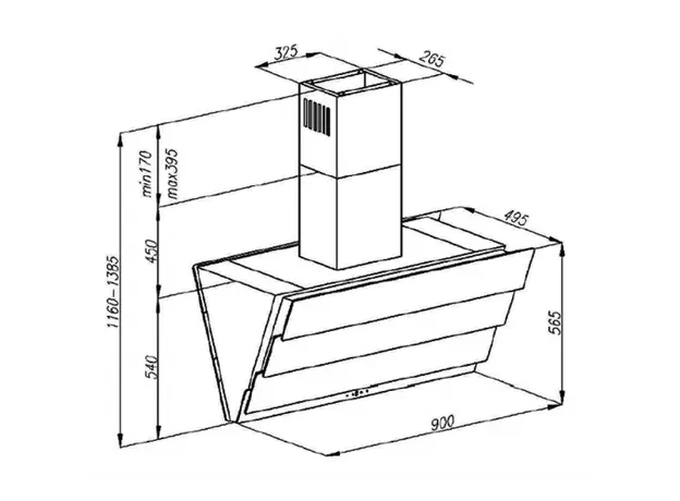 გამწოვი KUPPERSBERG RAMZ 90 W, 4 image