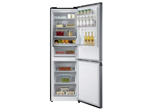 მაცივარი Toshiba GR-RB500WE-PMJ (06) - Bottom FRZ, 201x59.5x66, 388L, Inverter, Metal Cooling,A++,35DB, Grey, 3 image