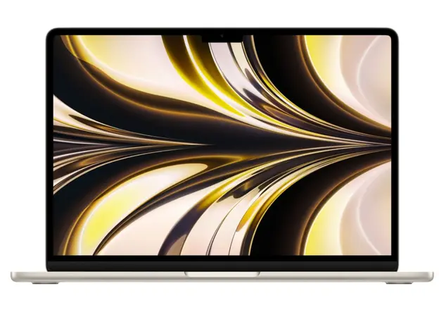 Notebook Apple 13-inch MacBook Air: Apple M2 chip with 8-core CPU and 8-core GPU, 16GB, 256GB - Starlight, Model A2681