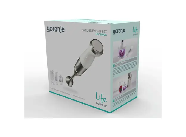 ბლენდერი GORENJE HBC806QW, 3 image