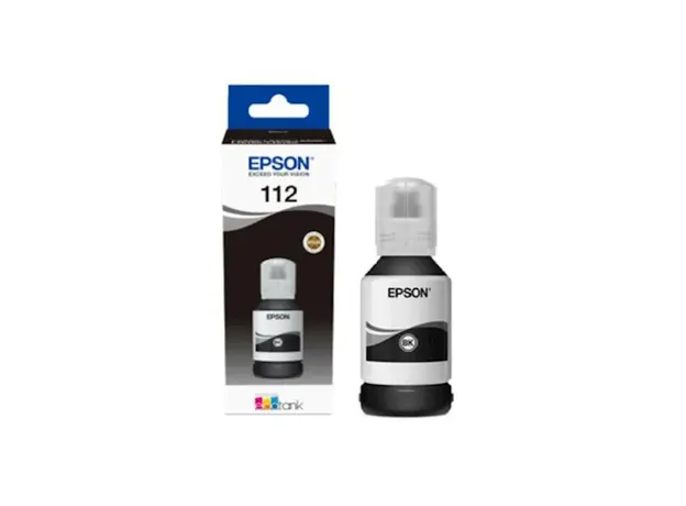 კარტრიჯის მელანი Epson EcoTank 112 I/C (b) L65**/L15*** Black Bottle, 2 image