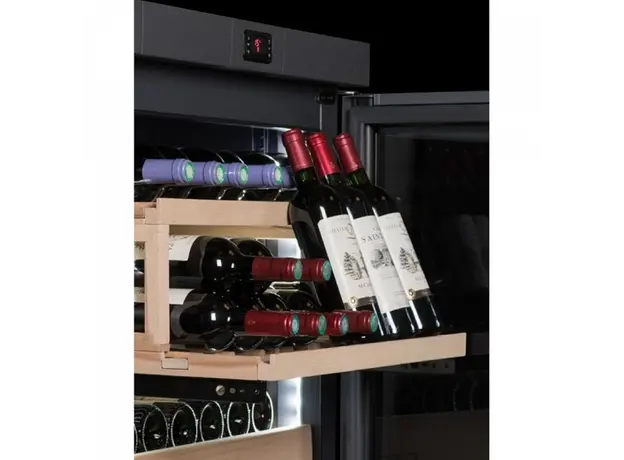 Wine Refrigerator La Sommelière VIP330V, G, Wine Refrigerator, Black, 5 image