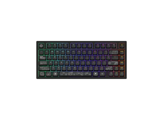 კლავიატურა Dark Project ALU Terra Nova Black - Wireless Gaming Keyboard (ANSI), 3 image