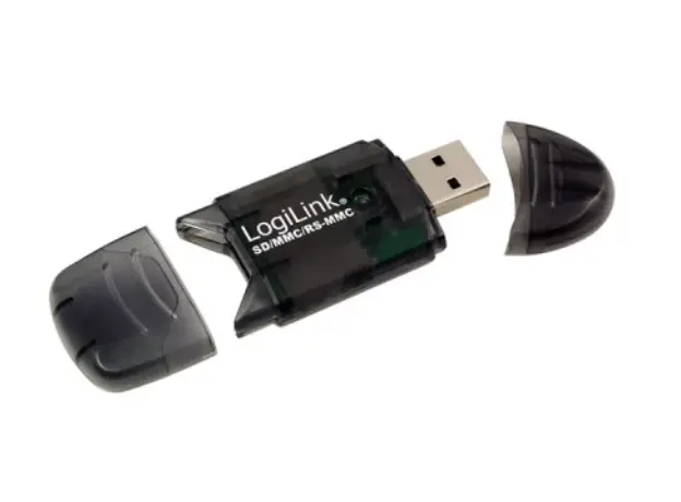 ბარათების წამკითხველი Logilink CR0007 Cardreader USB 2.0 Stick SD Format