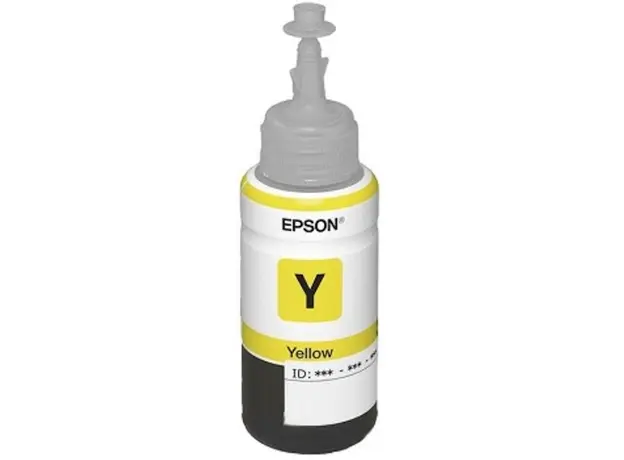 Cartridge Epson L800 Yellow ink bottle 70ml (10 x 15 - 1800 Photo Pages) C13T67344A, 2 image