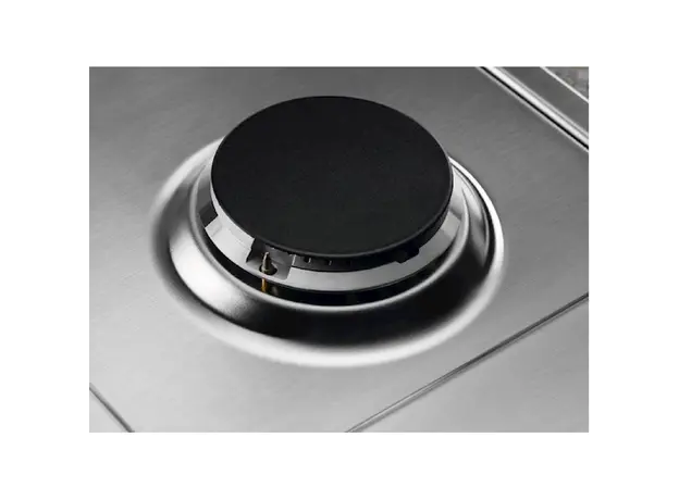 ჩასაშენებელი ქურის ზედაპირი Electrolux KGS6426SX, Built-in, Silver, 2 image