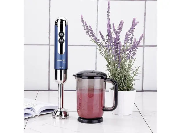 ბლენდერი Korkmaz A446-09 Mia Duo Blender Set Azura/Chrome, 3 image