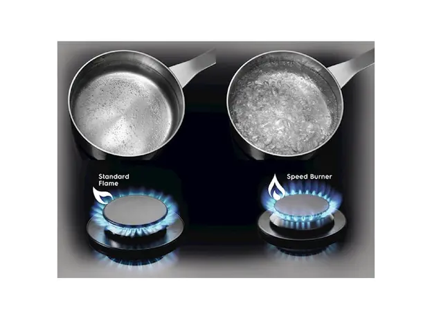 ჩასაშენებელი ქურის ზედაპირი Electrolux KGS6426SX, Built-in, Silver, 5 image