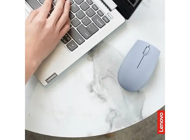 Mouse Lenovo L300 Wireless Mouse Frost Blue, 3 image
