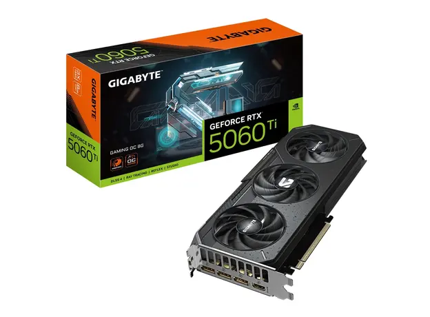 ვიდეო დაფა GIGABYTE Graphic Adapter GeForce RTX 5060 Ti 8GB GDDR7 GAMING OC