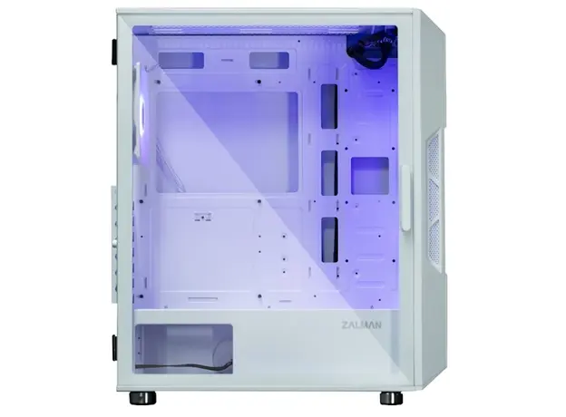 ქეისი Zalman I3NEOARGBWHITE, Computer Case, MidT, ATX, micro-ATX, mini-ATX, USB 2.0, USB 3.0x2, White, 2 image