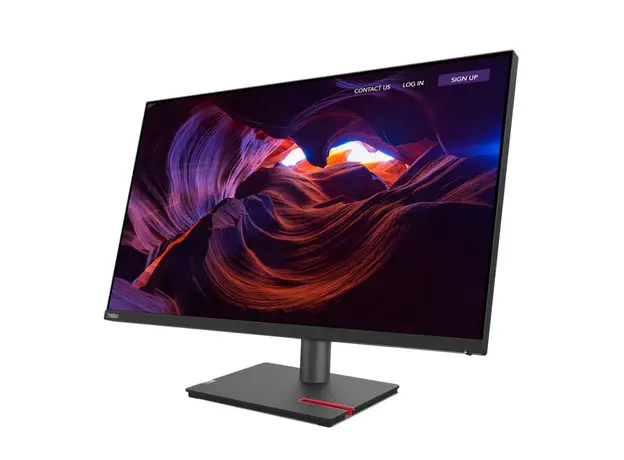 მონიტორი Lenovo ThinkVision P32p-30 31.5" 3840x2160 350 cd/m² 60Hz Raven Black, 3 image