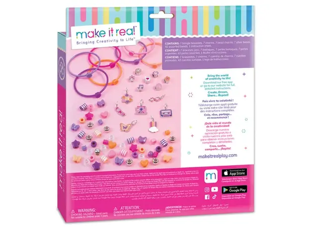 სამაჯური Make It Real 1329MR, DIY Fashion Beaded Bangle Bracelets, 5 image