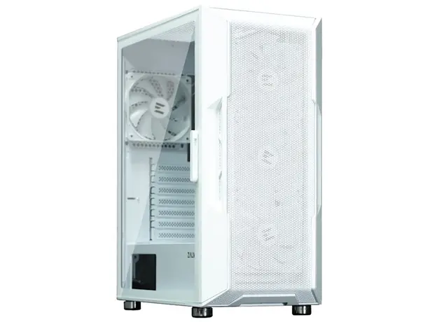 ქეისი Zalman I3NEOARGBWHITE, Computer Case, MidT, ATX, micro-ATX, mini-ATX, USB 2.0, USB 3.0x2, White, 3 image