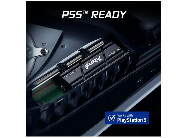 მყარი დისკი Kingston Fury Renegade 2TB PCIe Gen 4.0 NVMe M.2 Internal Gaming SSD with Heat Sink  SFYRDK/2000G, 3 image