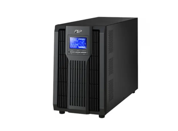 უწყვეტი კვების წყარო 2E 2E-OD2000 Online, 2000VA, LCD, RS-232, USB, Black, 3 image