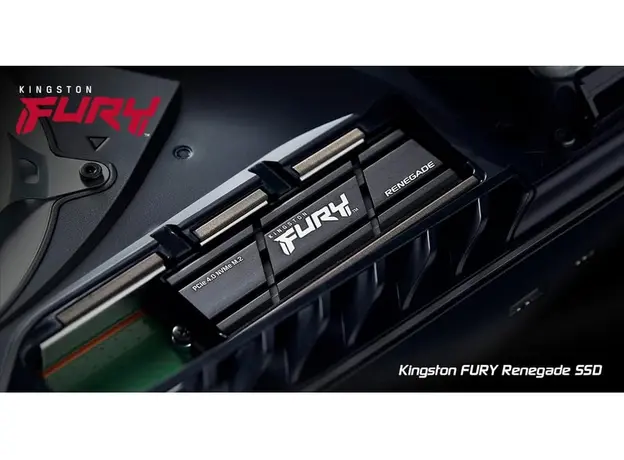 მყარი დისკი Kingston Fury Renegade 2TB PCIe Gen 4.0 NVMe M.2 Internal Gaming SSD with Heat Sink  SFYRDK/2000G, 4 image