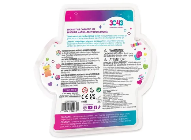 მაკიაჟის ნაკრები Make It Real 10062MR 3C4G, Sugar Style Cosmetic Set, 5 image