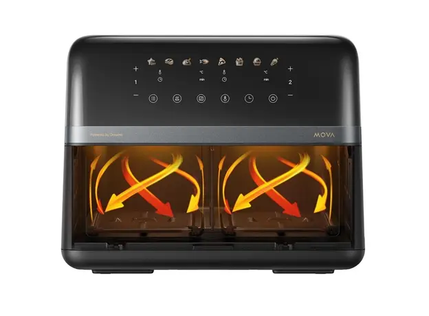 აეროგრილი Mova Air Fryer FD20 Pro Black (AF-5518ATB), 10 image