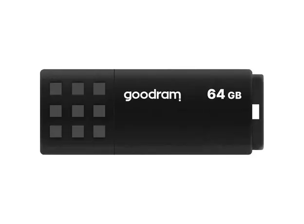 ფლეშ მეხსიერება Flash Goodram 64GB UME3 BLACK USB 3.2 Gen 1