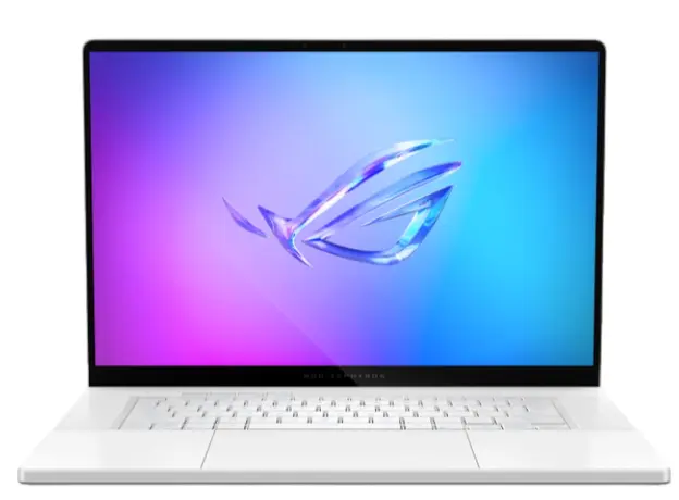 ნოუთბუქი Asustek ROG Zephyrus G16 (2025) 16'' 2.5K OLED 240Hz ULTRA 9 285H  32GB 1TB G4 SSD RTX 5080  Platinum White WIN 11 HOME