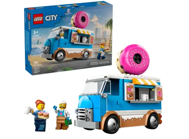 ლეგო LEGO Constructor City Donut Truck