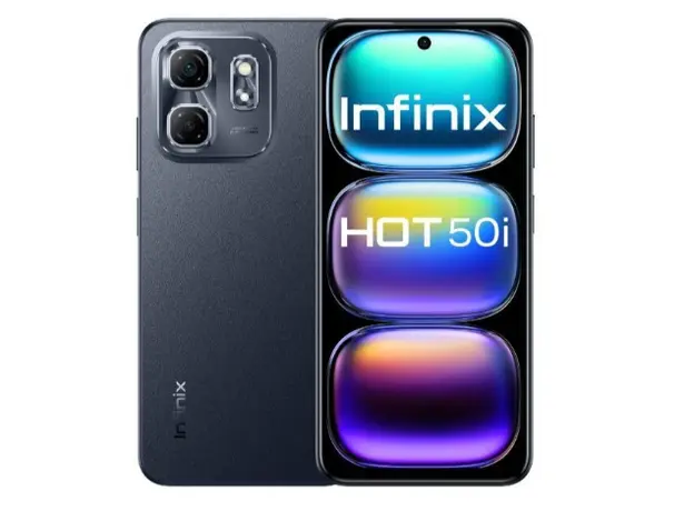 მობილური ტელეფონი Infinix Hot 50i 4GB/128GB Black