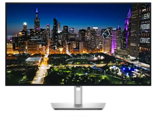 მონიტორი DELL 31.5" U3225QE HDMI, 2xDP, USB-C, Thunderbolt, RJ-45, IPS Black, 3840x2160, 120Hz, sRGB 100%, Delta E