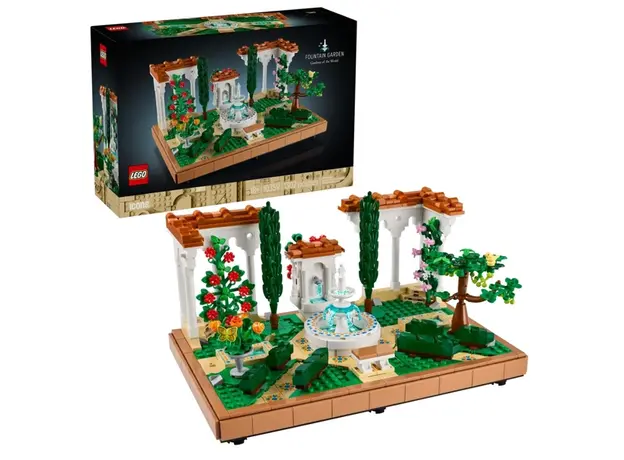 LEGO LEGO Icons Fountain Garden, 7 image