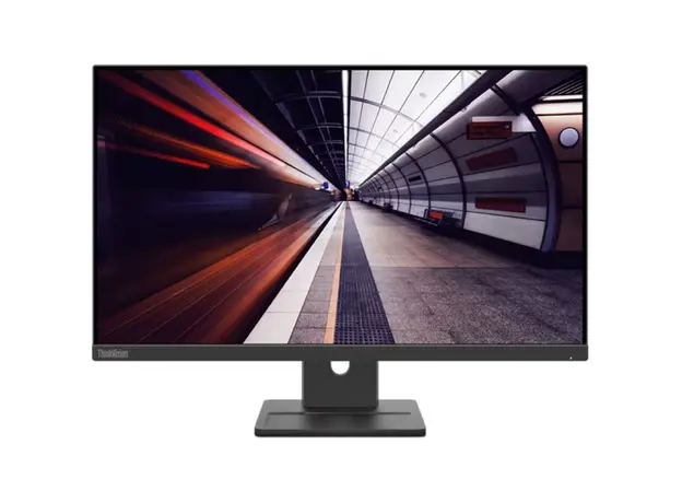 მონიტორი Lenovo 63EDMAT2EU ThinkVision E24-30, 23.8", Monitor, FHD, HDMI, DP, VGA, Black