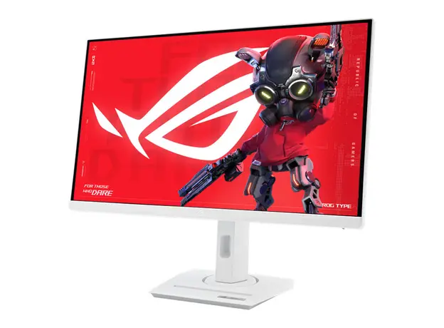 მონიტორი Asus 90LM09Q1-B01170 ROG Strix XG27ACS-W, 27", Monitor, WQHD, IPS, HDMI, DP, USB-C, White, 2 image